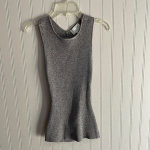 Jun & Ivy small sleeveless with back cutout in gray